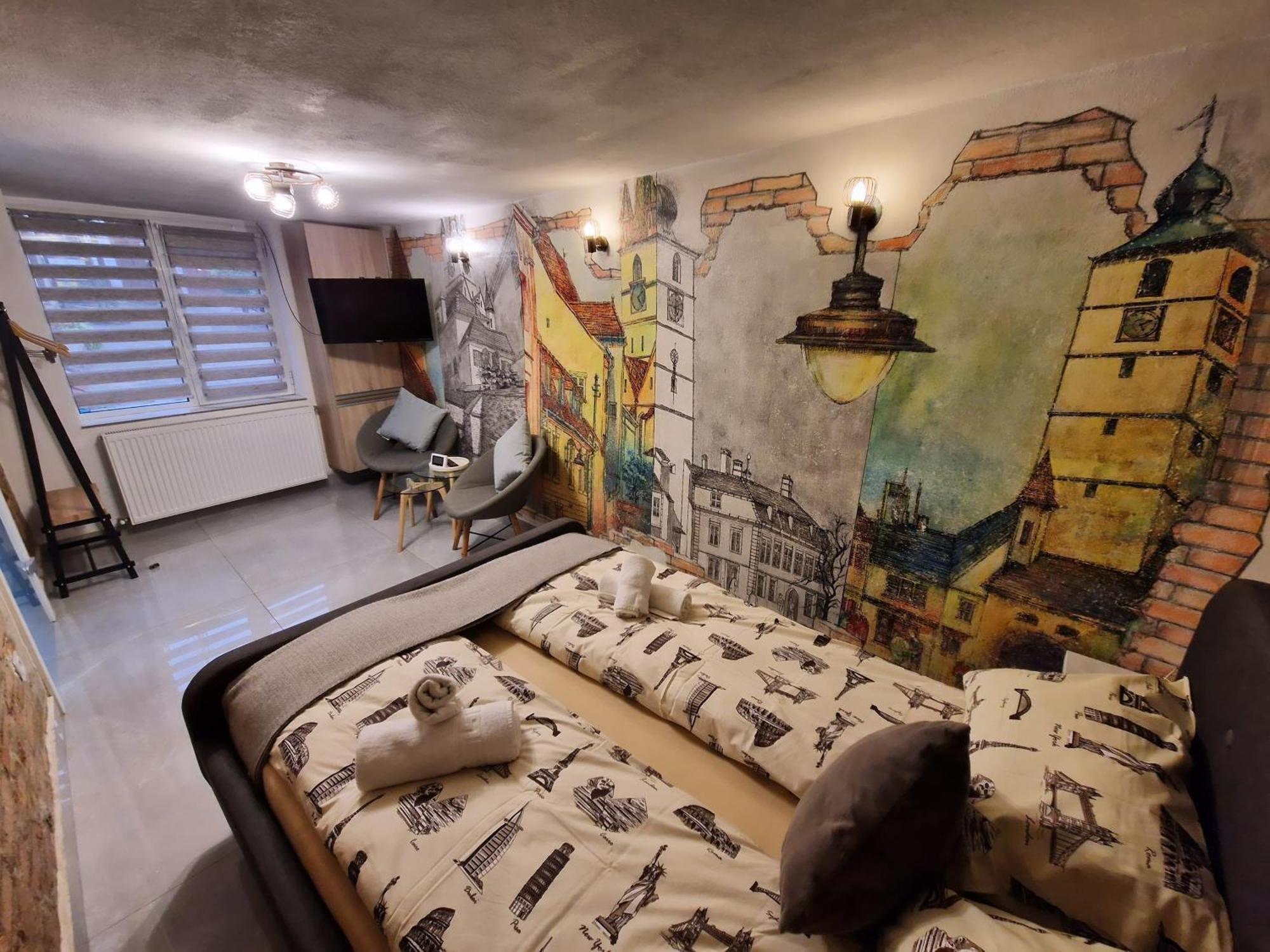 Old Town Studio Apartment Sibiu Exteriér fotografie