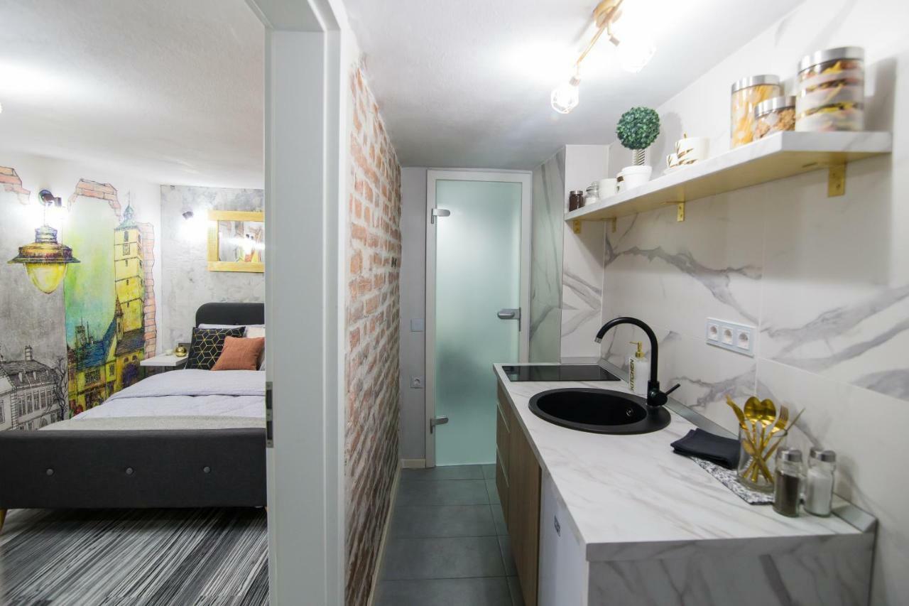 Old Town Studio Apartment Sibiu Exteriér fotografie